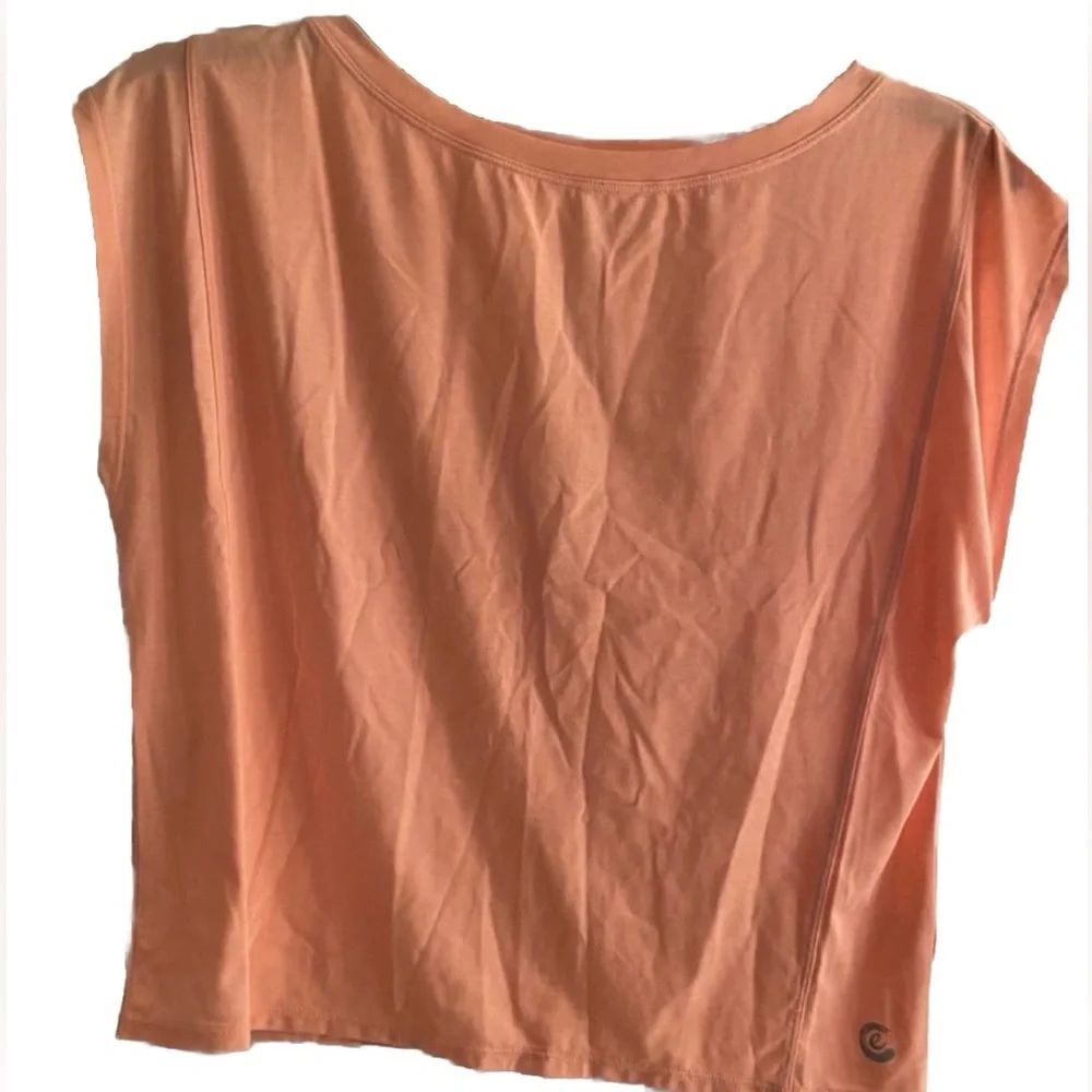 Johnny Was Calme Effect Women’s Orange Peach Top Size XS
